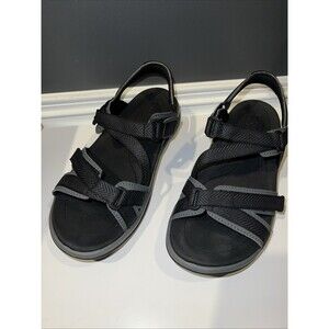 Women's Black OrthoFeet Orthopedic Lake Sandals Shoes Size 7.5 Wide New In Box